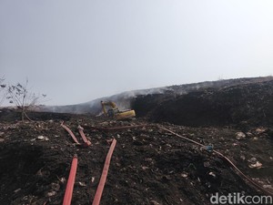Kebakaran TPA Jatibarang Semarang Akhirnya Padam