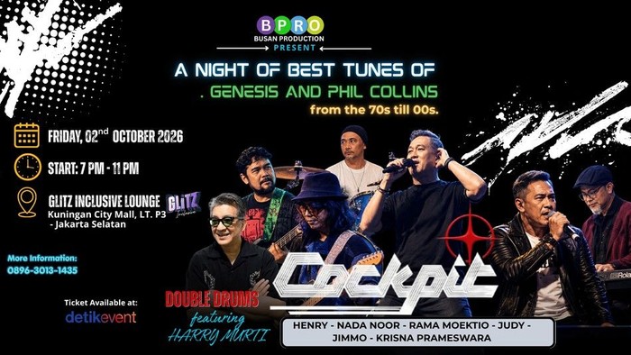 A NIGHT OF BEST TUNES OF GENESIS AND PHIL COLLINS  SPECIAL PERFORMANCE: COCKPIT+