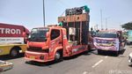Begini Kemacetan Bundaran Cito Imbas Demo Sopir Truk