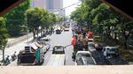 Sopir Truk Geruduk Kantor Dishub Arus Lalin Macet