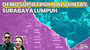 Video: Ratusan Sopir Truk Demo di Surabaya, Apa Tuntutannya?