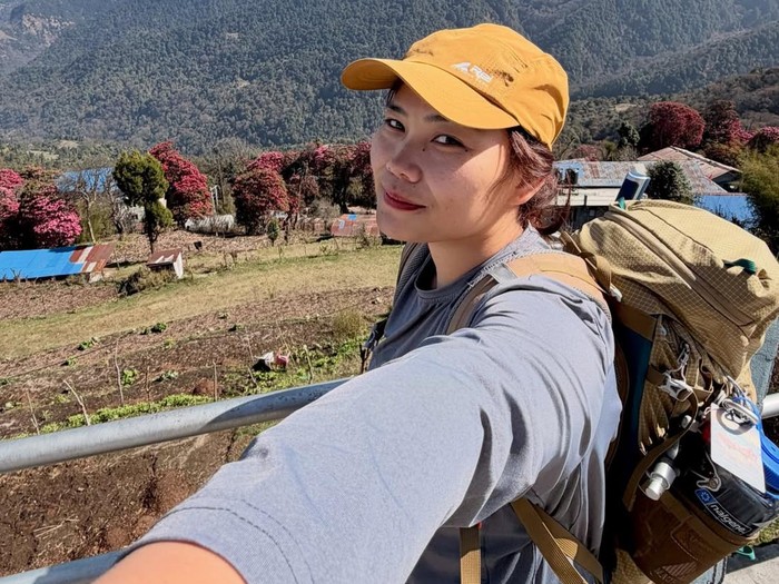Fiersa Besari panytau kondisi istri yang mendaki di Himalaya.