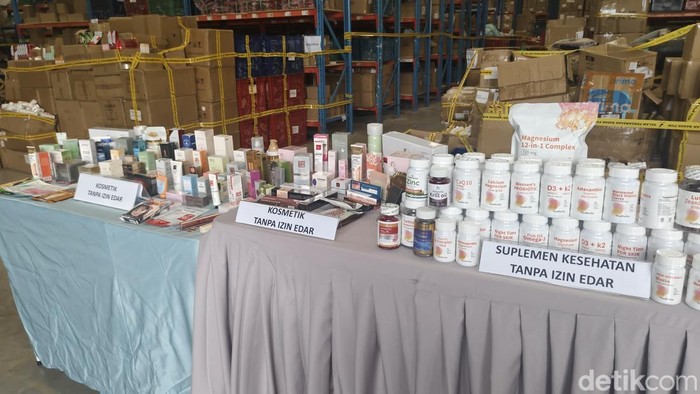 Gudang Kosmetik-Obat Ilegal di Tangerang
