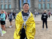 Hedi Yunus DNF di KM 30 Berlin Marathon karena Kaki Bermasalah