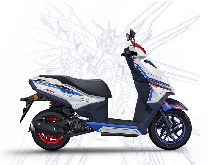Honda NS125FX Freedom Gundam Limited Edition