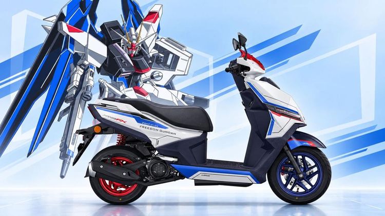 Lihat Lebih Dekat Honda NS125FX Edisi Gundam Seed yang Dijual Rp 26 Jutaan