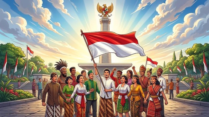 Ilustrasi peringatan Hari Kesaktian Pancasila.