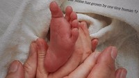 Satu minggu mencintai putra manis kami, Julian Luke Tjiptobiantoro, tulis Julie Estelle dilihat di Instagram, Rabu (30/9/2026). (Foto: dok Instagram julstelle)
