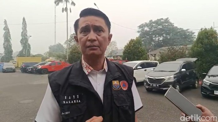 Kepala BPBD Provinsi Jambi Bachyuni Deliansyah