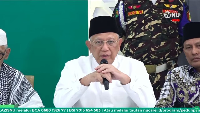 Ketua Umum PBNU KH Abdul Hakim Mahfudz (Gus Kikin) dalam konferensi pers pengumuman struktur PBNU 2026-2031 di Gedung PBNU, Kramat Raya Jakarta Pusat, Rabu (30/9/2026).