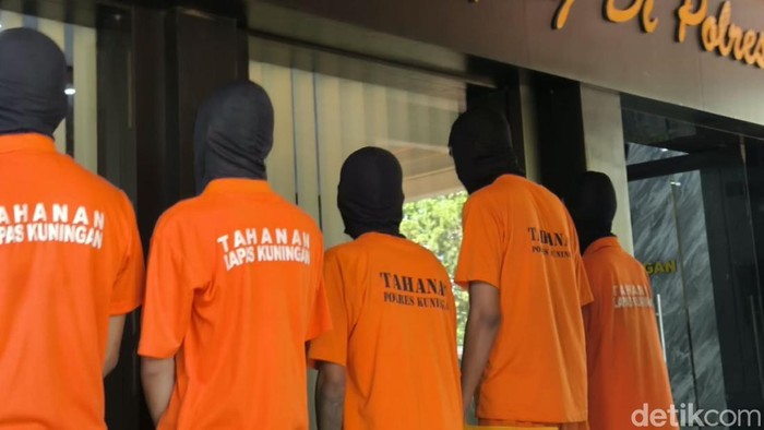 Para pelaku pengedar narkoba di Kuningan