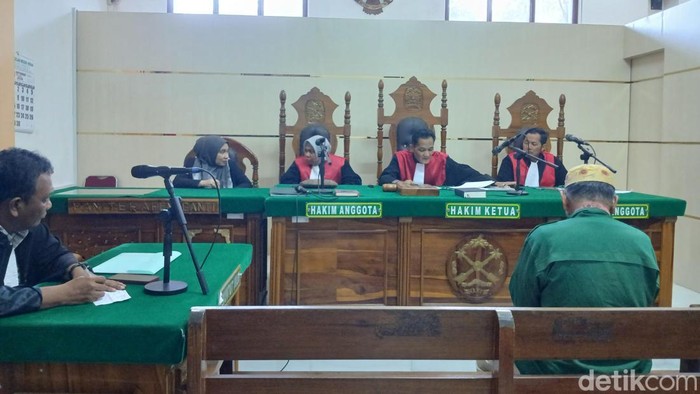 Sidang putusan di ruang Cakra 3 Pengadilan Negeri Medan, Rabu (30/9/2025).