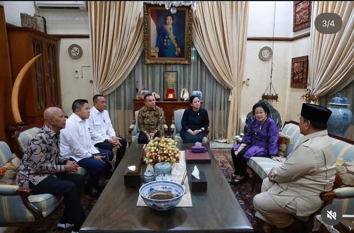 Pertemuan Prabowo dan Megawati