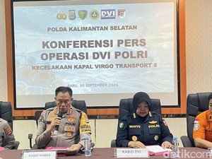 10 Korban Kapal Virgo Teridentifikasi, Totalnya Jadi 51 dari 74 Per Hari Ini