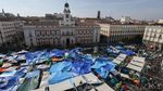 Ribuan Warga Protes Krisis Perumahan, Tenda Penuhi Puerta del Sol Madrid