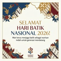 60 Ucapan Hari Batik Nasional 2026 yang Bermakna
