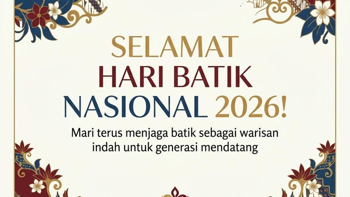 Selamat Hari Batik Nasional 2026