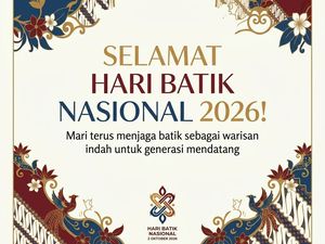 10 Twibbon Hari Batik Nasional 2026 Gratis untuk WhatsApp dan IG