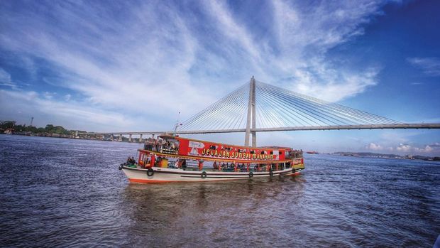 Sungai Mahakam. (Istimewa/Laman Dinas Pariwisata Kalimantan Timur)