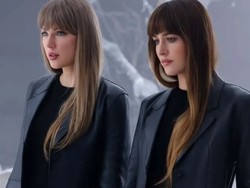 6 Gaya Kembar Taylor Swift dan Dakota Johnson di MV Patient Zero