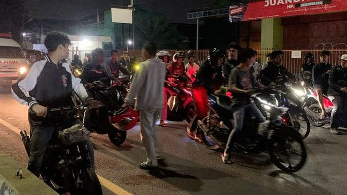 Ratusan motor terindikasi diduga dipakai balap liar diangkut polisi Surabaya