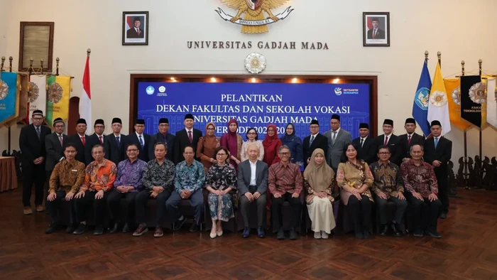 Deretan 19 Dekan baru UGM periode 2026-2031