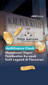 Video detikfinance Check: Menelusuri Dapur Pembuatan Kerupuk Kulit Legend di Pancoran