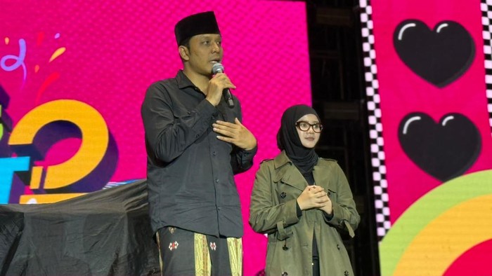 Gus Kautsar saat Puncak Harlah ke-2 Teras Gubuk
