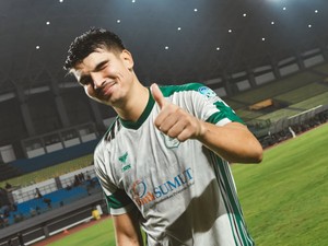Pemain PSMS Medan Siverio Jadi Topskor Sementara Liga 2 dengan 10 Gol