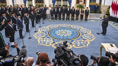 Kabinet Merah Putih Berubah, Sejumlah Menteri dan Pejabat Dilantik
