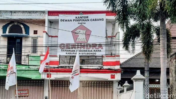 Kantor DPC Gerindra Situbondo.