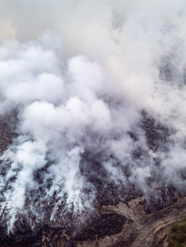 Kebakaran TPA Jatibarang Semarang, Area Terbakar Capai 10 Hektare