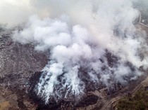 Kebakaran TPA Jatibarang Semarang, Area Terbakar Capai 10 Hektare