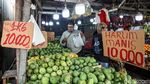 Kemarau Panjang Jadi Berkah Pedagang Buah di Kramat Jati