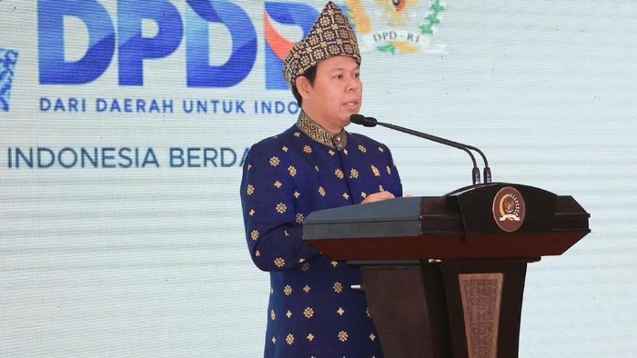 Ketua DPD RI Sultan Bachtiar Najamudin.