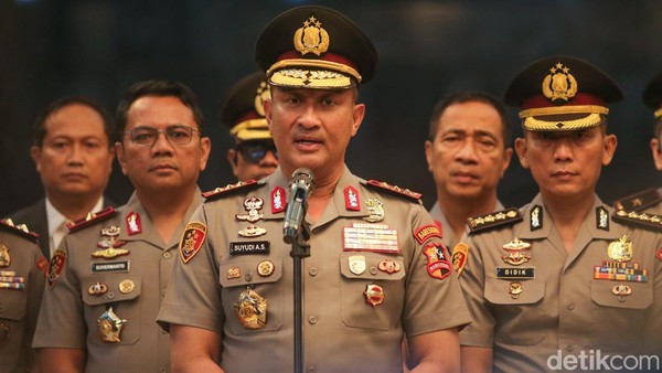 Komjen Suyudi Dijadwalkan Dilantik Prabowo Jadi Kapolri Siang Ini
