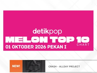 ALLDAY PROJECT Jebol Chart Melon Top 100 Lewat CRASH