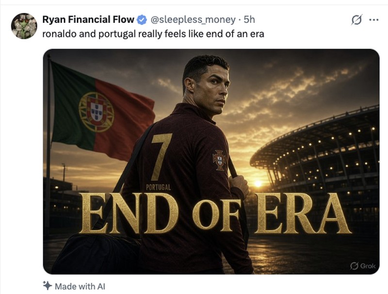 Meme Ronaldo Usai Cabut dari Timnas Portugal