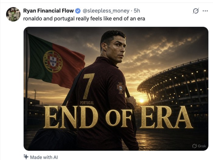 Meme Ronaldo Usai Cabut dari Timnas Portugal