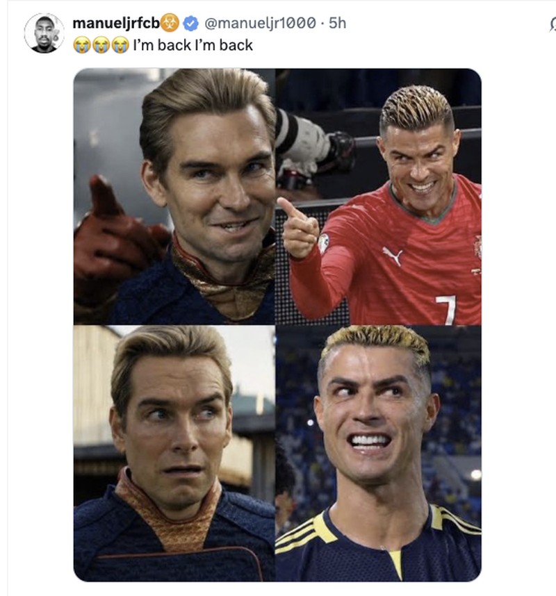 Meme Ronaldo Usai Cabut dari Timnas Portugal