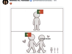 Meme patah hati ikut meramaikan drama Ronaldo dan Portugal. (Foto: X.com)
