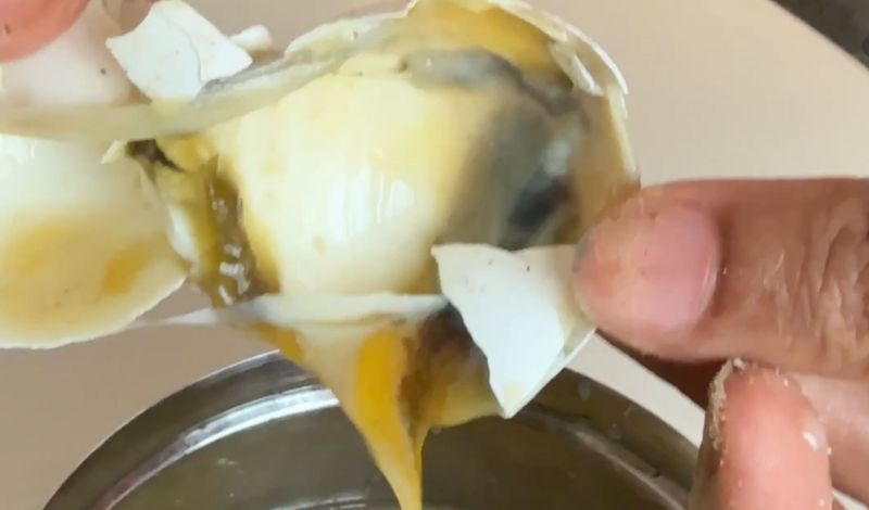 Mengecewakan! Beli Telur Via Ojol, Hampir Semua Isinya Busuk