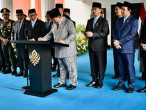 Mensos & Wamensos Hadiri Upacara Hari Kesaktian Pancasila di Lubang Buaya