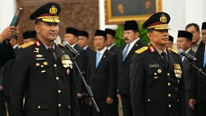 Pelantikan Kapolri Jenderal Suyudi Ario Seto (Dok. YouTube Setpres)