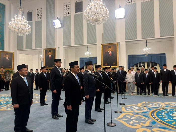 Pelantikan sejumlah pejabat oleh Presiden Prabowo Subianto