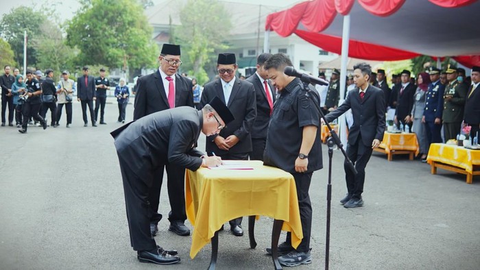 Pelantikan Sekda Subang