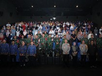 Nobar Film Jangan Buang Ibu, Polrestro Bekasi Kota Ajak Ortu Perkuat Karakter Anak