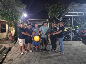 Pencuri Truk Engkel di Gianyar Ditangkap Polisi di Lombok