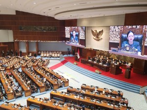 383 Anggota DPR Hadiri Rapat Paripurna Penetapan Komjen Suyudi Jadi Kapolri