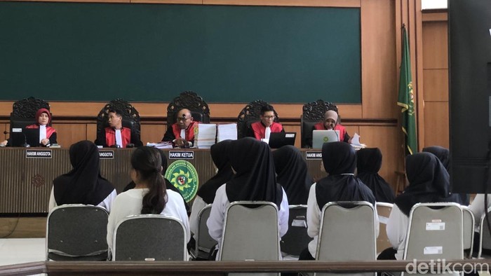 Sidang lanjutan kasus kekerasan daycare Little Aresha di PN Jogja, Kamis (1/10). Sidang lanjutan kasus kekerasan daycare Little Aresha di PN Jogja, Kamis (1/10).